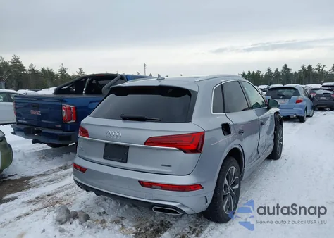 2022 Audi Q5 Premium Plus 45 Tfsi S Line Quattro S Tronic from USA, damaged, VIN WA1EAAFY8N2058305